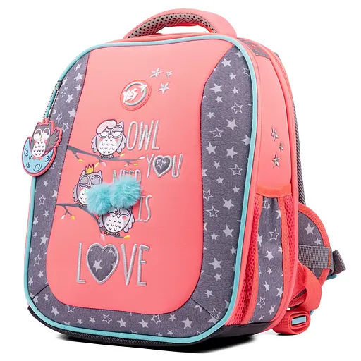 Рюкзак шкільний каркасний Yes S-57 Owls - фото 2