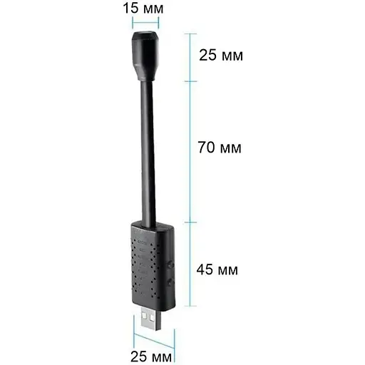 Wifi камера Jianshu U21 USB на гнучкому шлейфі (101123) - фото 7