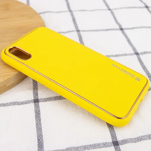 Чохол Epik шкіряний Xshield для Apple iPhone XR 6.1 Жовтий/Yellow - фото 2