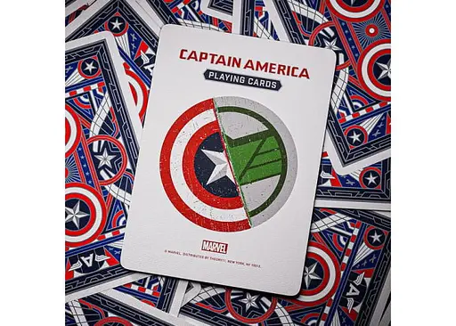 Карти гральні United States Playing Card Company Theory11 Captain America - фото 9