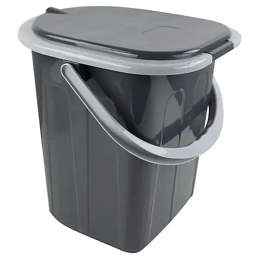 Биотуалет Bo-Camp Portable Toilet Square 20литров Grey (DAS303293) - фото 5