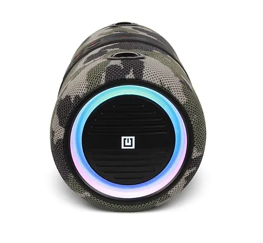 Портативна колонка Real-El RX733 24W Bluetooth TWS, RGB, Haki - фото 4