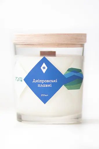 Дніпровські плавні 250 мл 30 год Стандартні Соєвий віск - фото 1