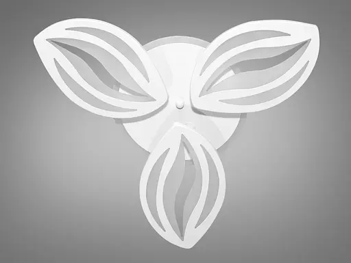 Стельова люстра з димером і підсвічуванням, 65W - фото 3