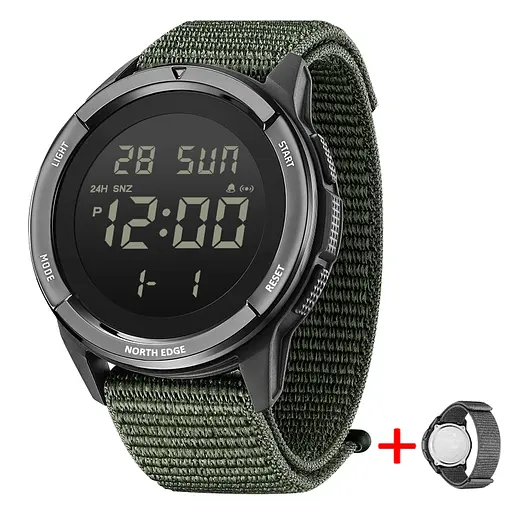 Годинник North Edge Terrax Green, 2 ремінця