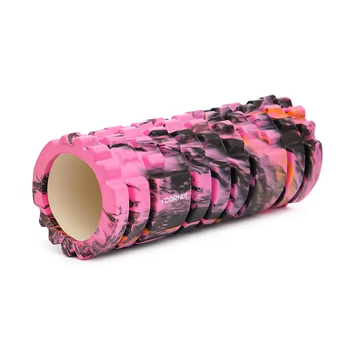 Масажний ролик Cornix EVA Marble Design 33 x 14 см (валик, ролер) XR-0347 - фото 5