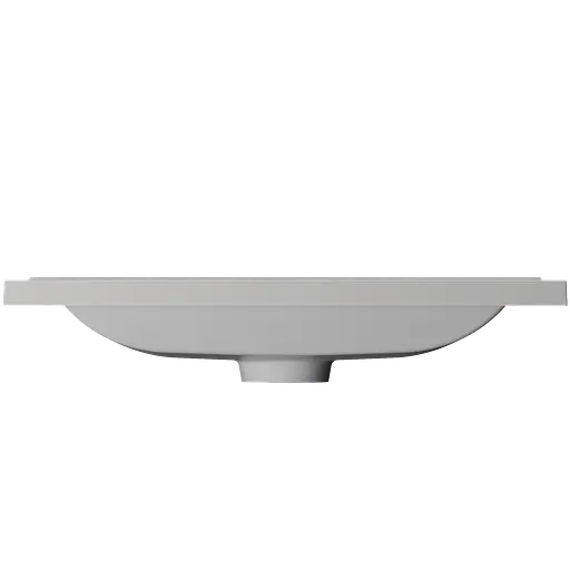 Раковина матова врізна Amidicon Cosmo 80 800x450 з литого каменю Cosmopolite_80_MAT, Білий матовий - фото 5