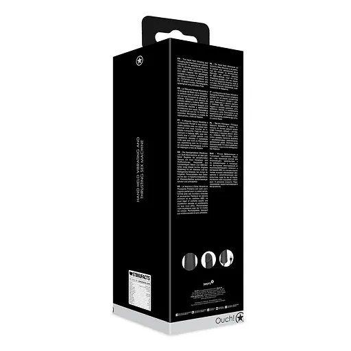 Секс-машина Ouch! Hand Held Vibrating and Thrusting Sex Machine - фото 22