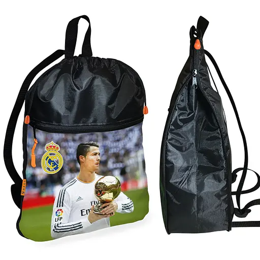 Школьный рюкзак детский Криштиану Роналду + Сумка для обуви спортивной формы рюкзак-мешок мальчику (01873) - фото 2