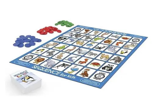 Настольная игра Goliath Сиквенс Юниор (Sequence Junior) + QR-код на укр. правила (ВР_СЮ) - фото 2