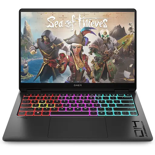 Ноутбук HP OMEN Gaming 14-fb0023ru 14"2.8K OLED,400n/Ultra7-155H(4.8)/16Gb/SSD1Tb/GF RTX 4050,6GB/Подсв/DOS (A49ZTEA) - фото 1