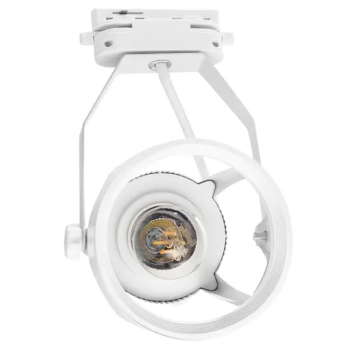 Светильник трековый поворотный KW-23 E27 WH Brille 48-069 - фото 2