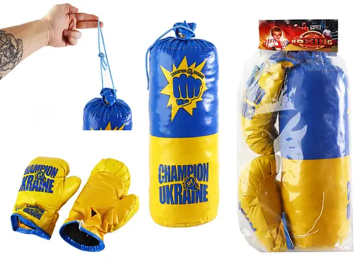 Боксерський набір Doloni-Toys Ukraine міні, S-UA