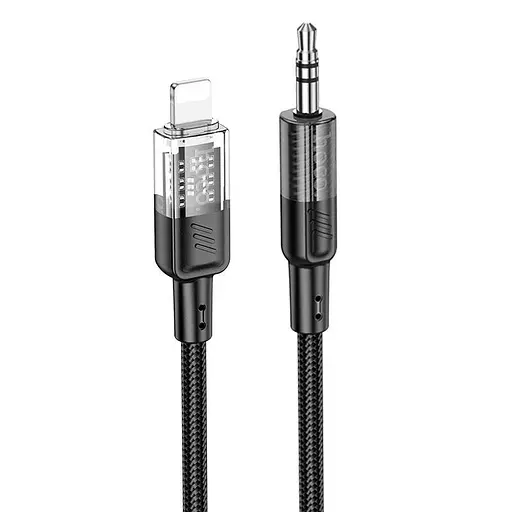 Кабель Hoco Spirit transparent digital audio conversion cable iP UPA27 1,2 м - фото 2