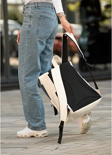 Рюкзак ролл Sambag унисекс RollTop LTT белый 41 x 30 x 16 см (24238008) - фото 6