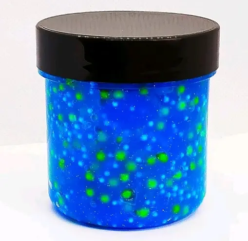 Кристальный слайм Кранч, синий, 125 г, Чудисам