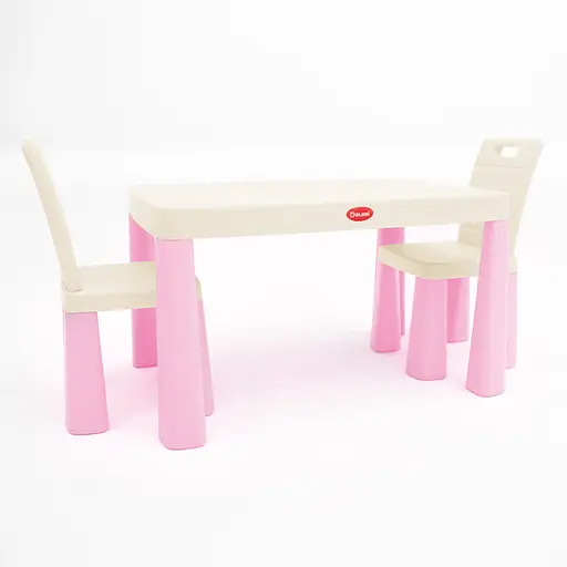 Ігровий набір Стіл та 2 стільці Фламінго 04680/12 - фото 1