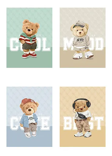 Комплект 4 шт загальних зошитів. Зошит Школярик А5 48 арк. у лінію 5242 4823088241228 - фото 1