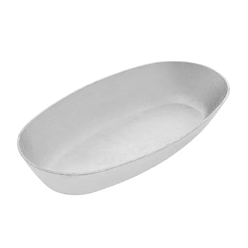 Форма хлібна для випікання хліба і батона "Кам'янецька" 29.6x15x4.5 см, Полімет Сірий 83382 - фото 2