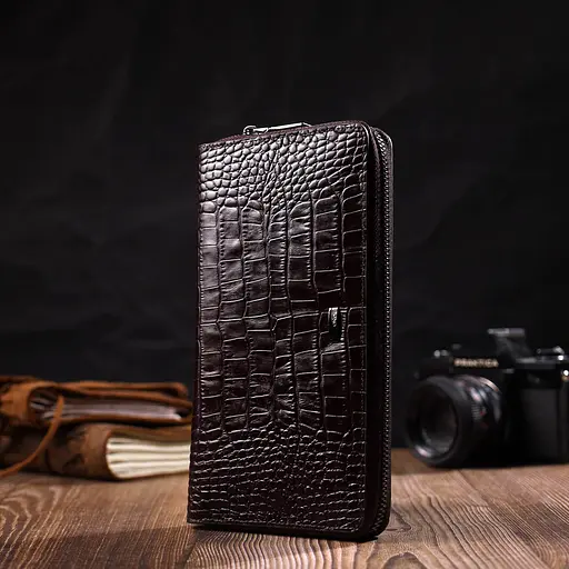 Шкіряна чоловіча сумка Bond 21х11,5х2 см sum0023564 - фото 6