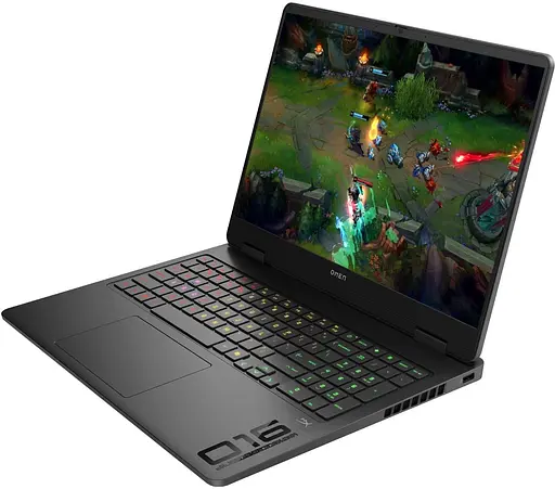 Ноутбук HP 16 OMEN Gaming 16-am0049ua 1920x1200 IPS/Core 7-240H/24GB/1TB/RTX 5060 8GB/DOS/Black (C9SA2EA) - фото 2