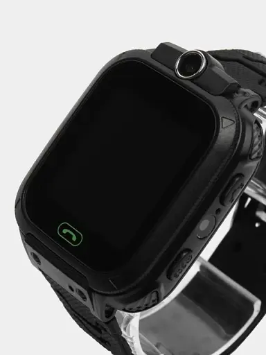 Дитячий смарт годинник-телефон Baby Smart Watch Q15 з GPS-трекером, SIM-картою, Black - фото 5