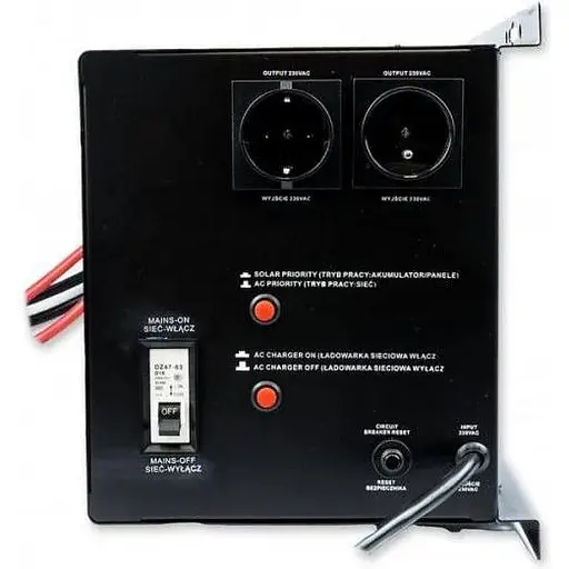 Гібридний ДБЖ/інвертор Volt Polska SINUS PRO 2400 W 12/230V 1600/2400W (3SP240012W) - фото 4