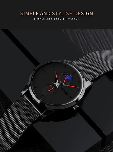 Наручний годинник чоловічий Skmei 9208 Red, 9208RD (18397) - фото 3