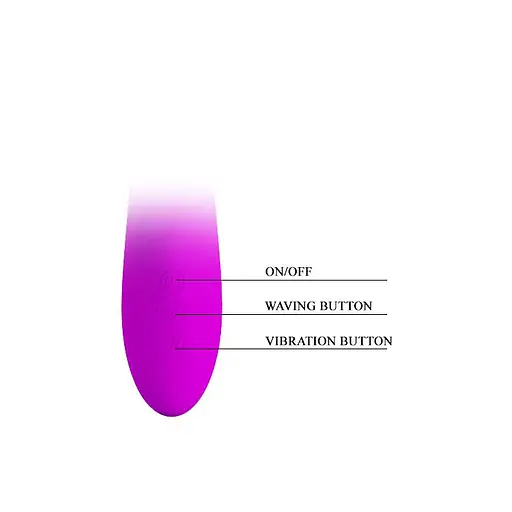 Вібратор-кролик Pretty Love Dylan 21 см фіолетовий - фото 8