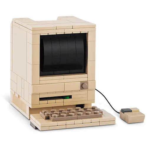 Конструктор в капсуле Max серии "Retro" S1 Компьютер Макинтош - фото 2