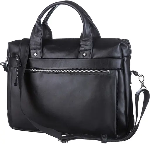 Чоловіча шкіряна сумка SHVIGEL 41х30х7-10 см sum0012572 - фото 2