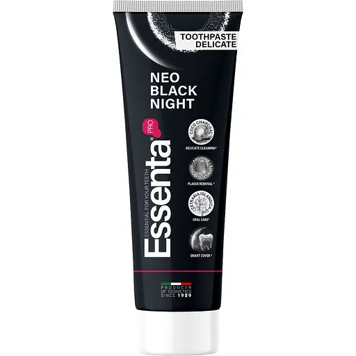 Зубная паста Essenta Pro Neo Black Night 75 мл