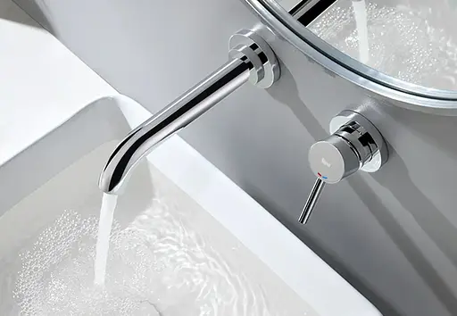 Смеситель для умывальника Rea Lungo Long + Box хром скрытого монтажа хром REA-B0369 Хром - фото 10