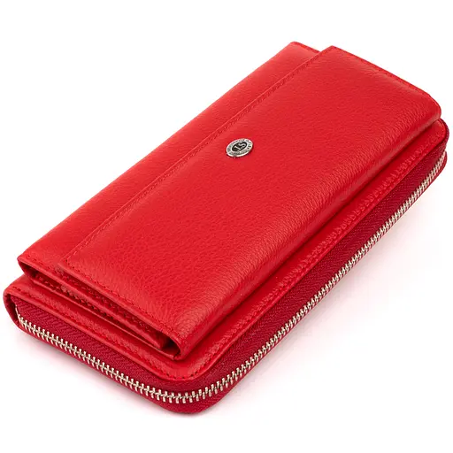 Жіночий шкіряний гаманець ST Leather 20х10х2 см acs0015522 - фото 1