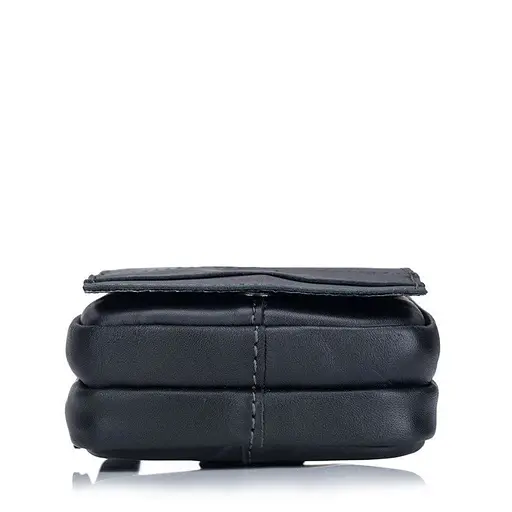 Шкіряна чоловіча сумка на пояс BULL 12х3х17,5 см nsa0001228 - фото 4