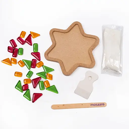 Дитячий набір для творчості кришталева мозаїка Зірка Mosaaro MA1009 - фото 2