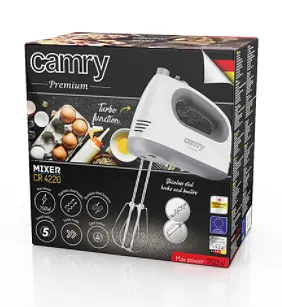 Ручной миксер Camry CR 4220w - фото 3