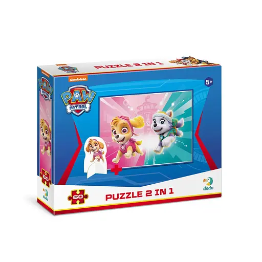 Дитячі Пазли Paw Patrol Подружки DoDo 200166 60 елементів, з фігуркою