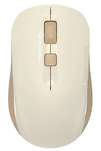 Бездротова миша A4Tech Fstyler FB26CS Air2 Wireless Cafe Latte (FB26CS Air2 (Cafe Latte)) - фото 1