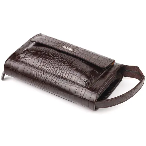 Клатч кожаный мужской Canpellini 23х14,5х5,5 см sum0022440 - фото 3