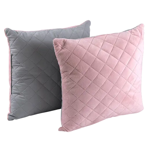 Подушка декоративная Руно Pink and Grey ромб 40 х 40 см (311.55 Pink and Grey ромб)