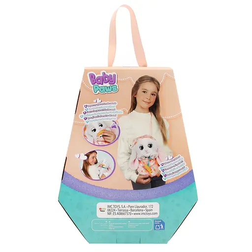 Интерактивная игрушка Baby Paws Зайчонок с аксессуарами (927124IM) - фото 3