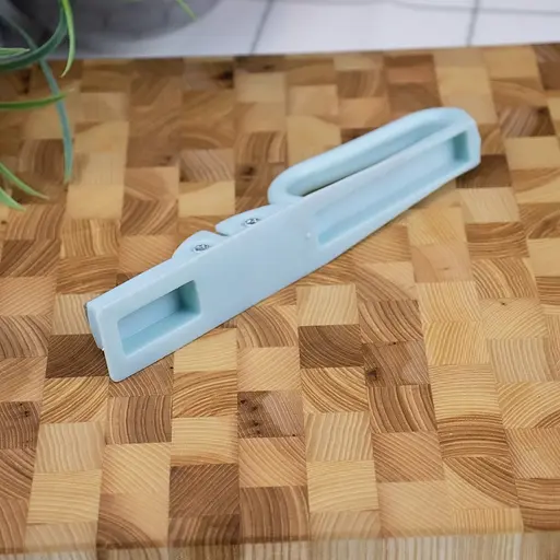 Точилка для кухонных ножей ручная механическая пластиковая с точильным камнем, A-plus Морской 85440 - фото 3