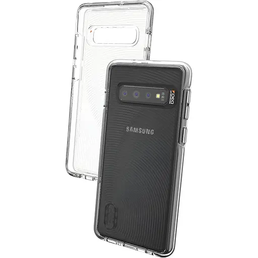 Противоударный прозрачный чехол GEAR4 Battersea D3O для Samsung Galaxy S10 (6.1") Clear