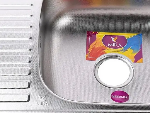 Мойка кухонная Mira MR 8050 RD Decor Right прямоугольная 800х500х180 мм 30412 - фото 2