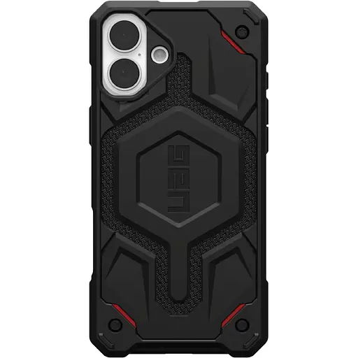 Оригинальный противоударный чехол UAG Monarch Pro MagSafe для Iphone 16 Plus Kevlar Black 114455113940 
