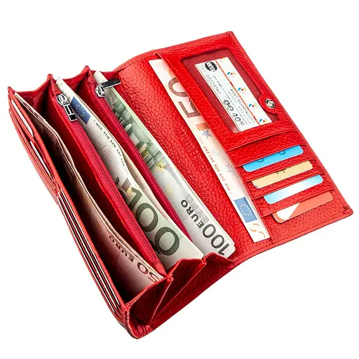 Кожаный женский кошелек ST Leather 17х9 см acs0014718 - фото 5