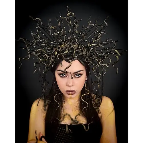 Обруч Медуза Горгона - фото 1