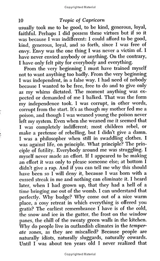 Tropic of Capricorn - фото 4
