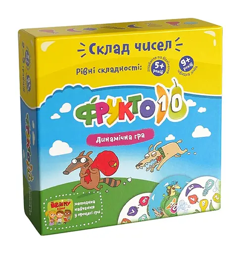 Настільна гра The Brainy Band Фрукто 10 (укр.) (УКР002)